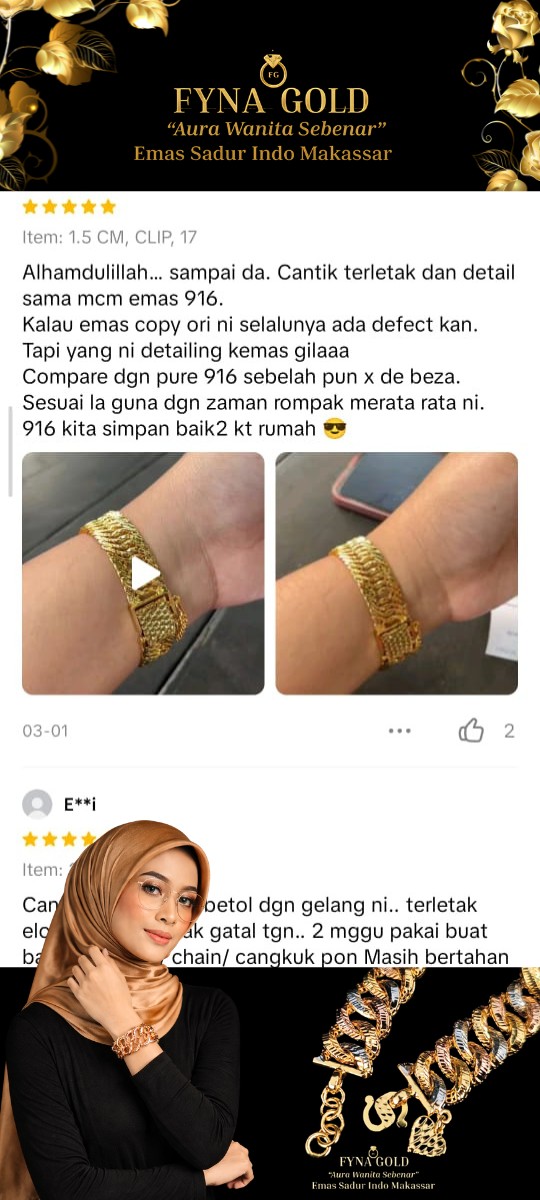 10Testimoni Fyna Gold