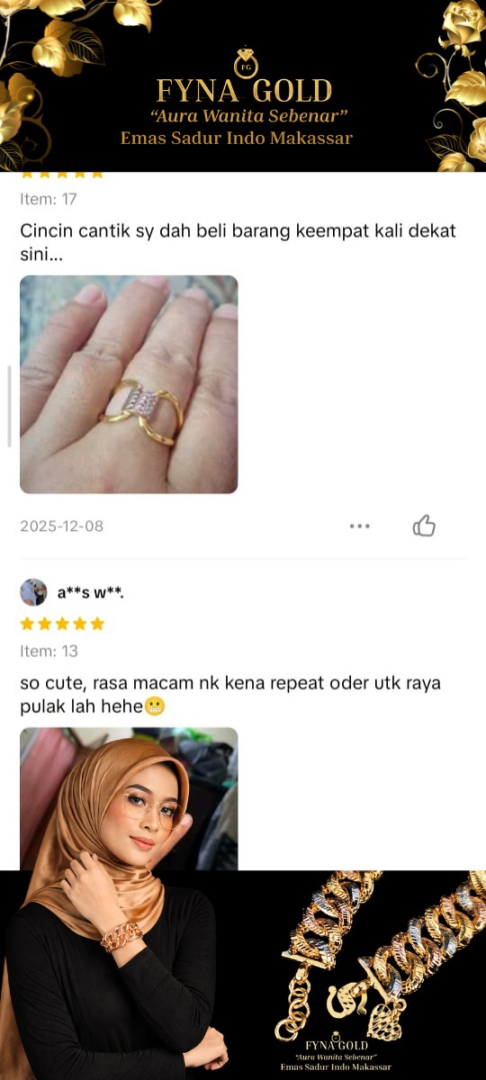 3Testimoni Fyna Gold