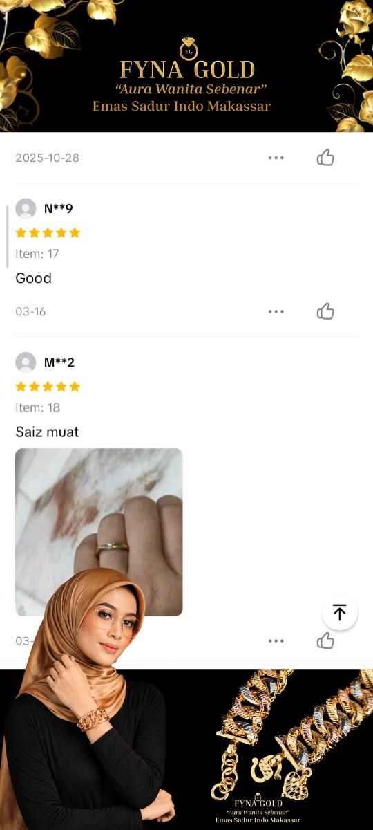 9Testimoni Fyna Gold